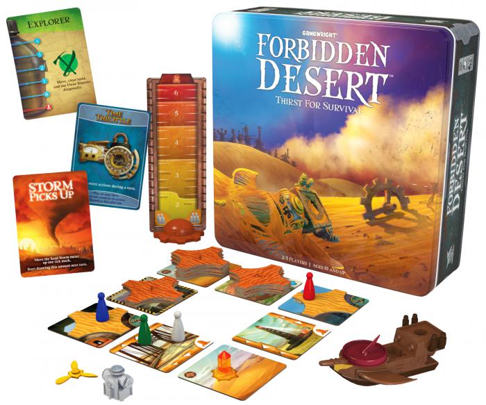 Gamewright Forbidden Island Card Game for sale online