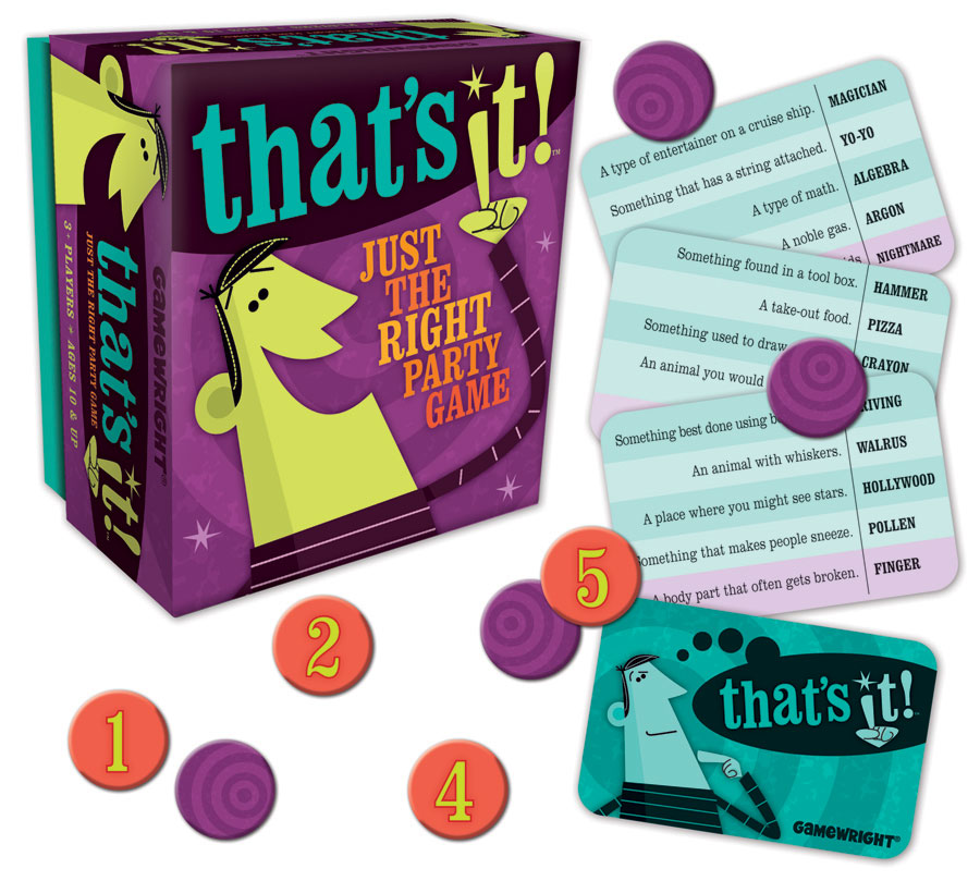 Gamewright Fitz It Word Vocabulary Party Card Game for Ages 12 Factory for sale online 
