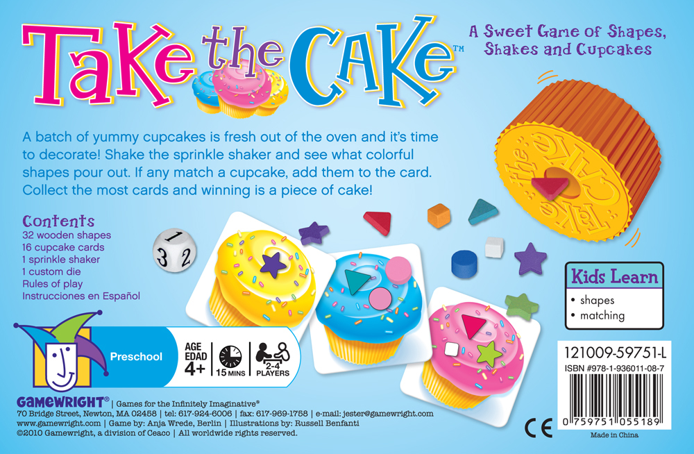 You Take the Cake! Die Cut Congratulations and/or Birthday Greeting Card  with Foil Frosting