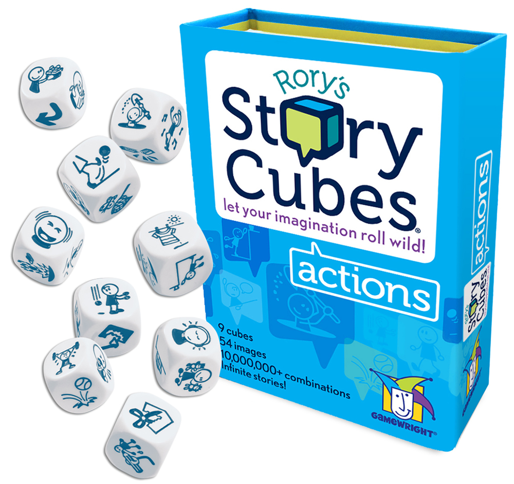 Rory's Story Cubes Roll Wild Gamewright 8 and up Complete S7 for sale online 