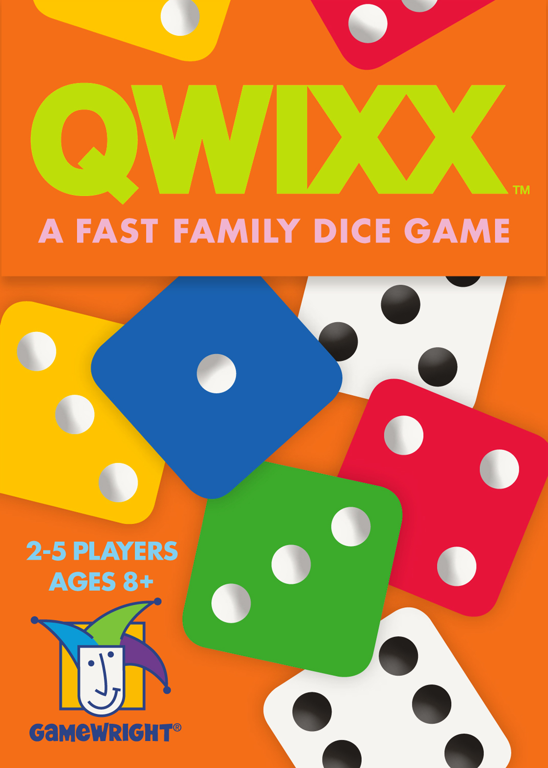  Gamewright Qwixx Mixx - Genuine Enhanced Game Play Add-On  Replacement Scorecards for Qwixx - A Fast Family Dice Game, 8 + years :  Everything Else