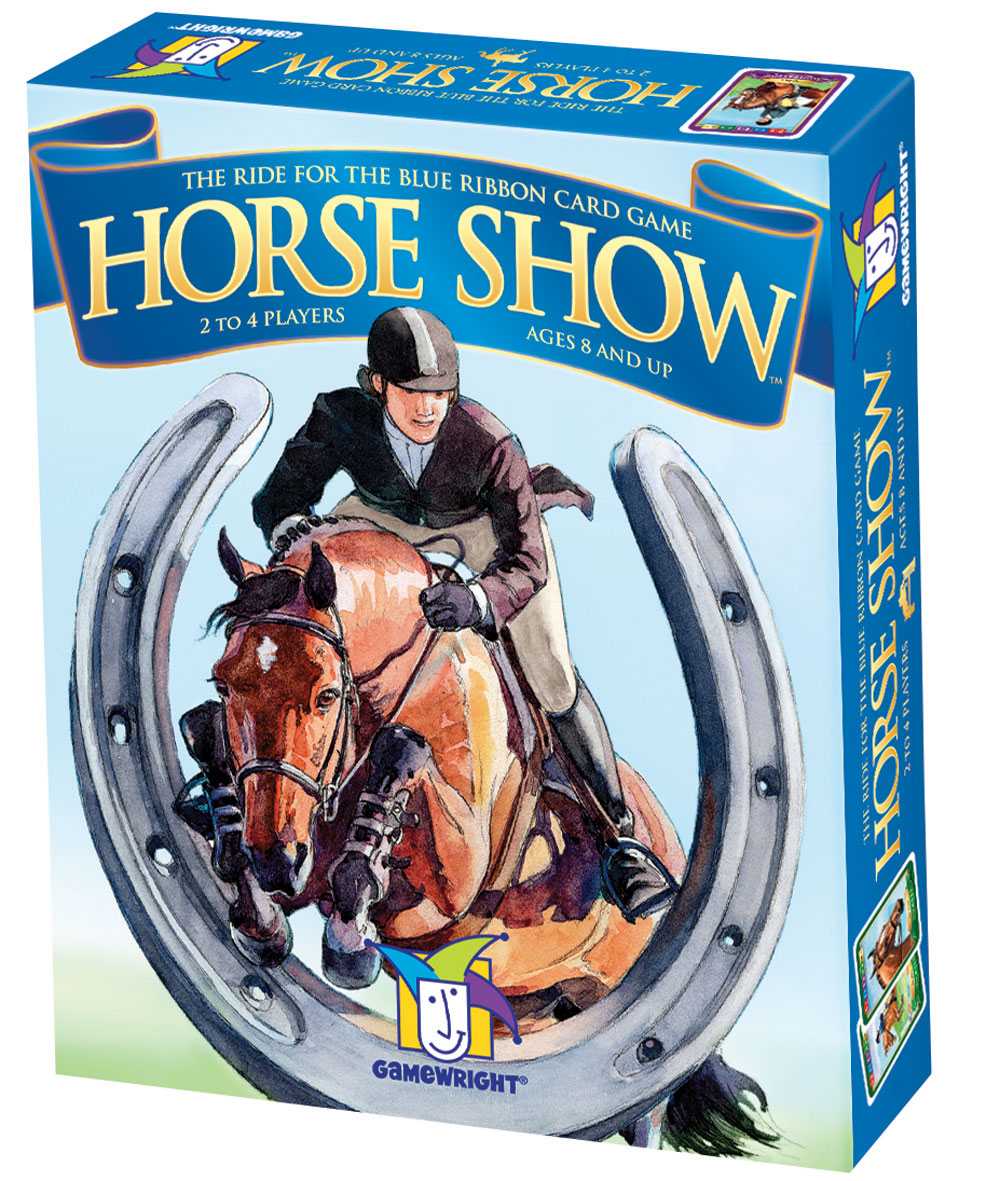1997 Gamewright Horse Show Card Game Complete S12 for sale online 
