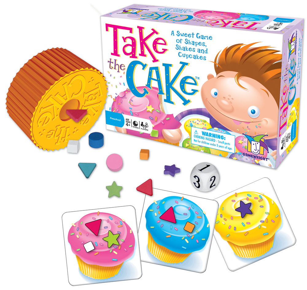 You Take the Cake” Kids Valentine - Just Add Confetti