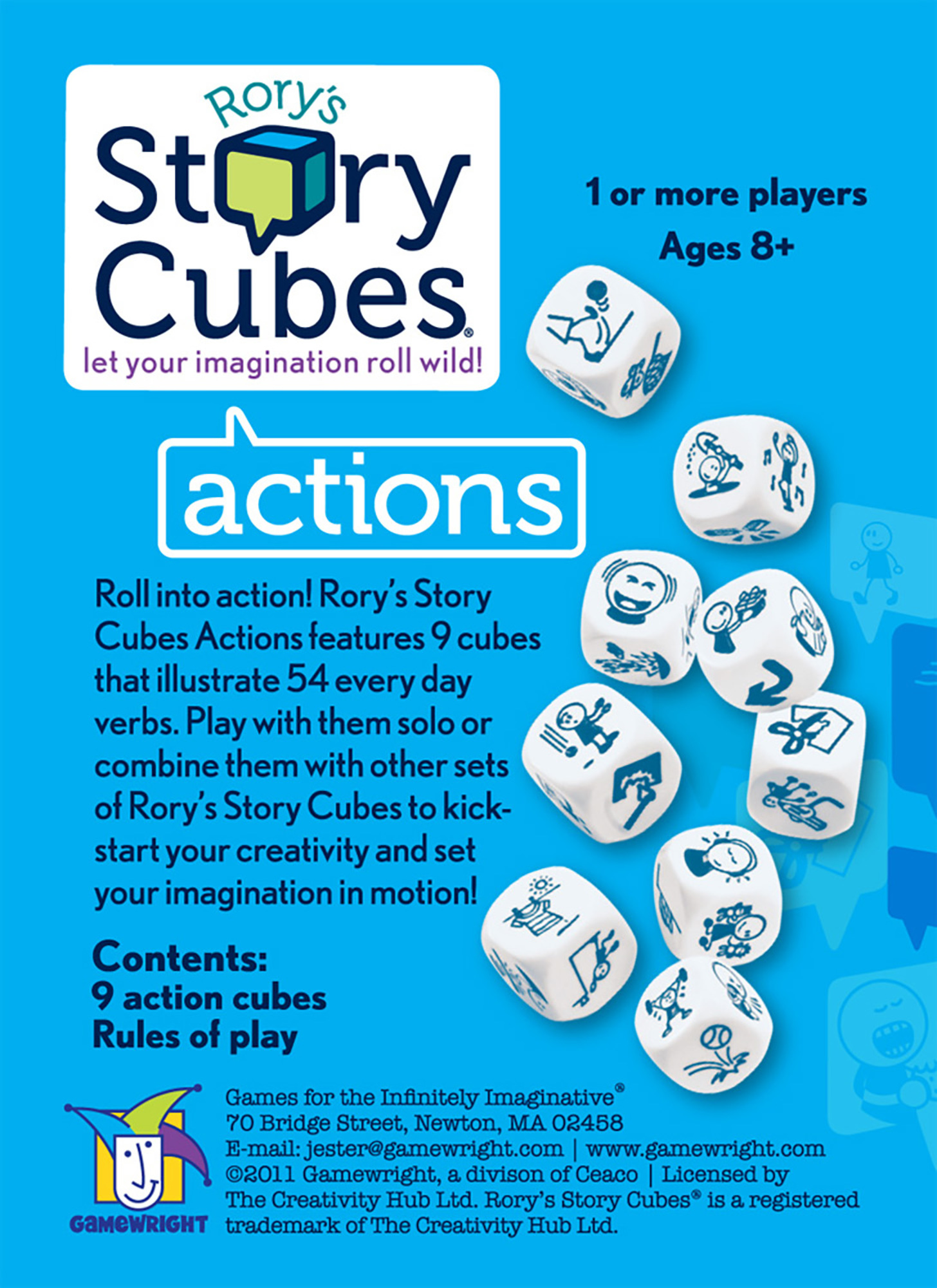 Rory039s Story CubesR  Actions