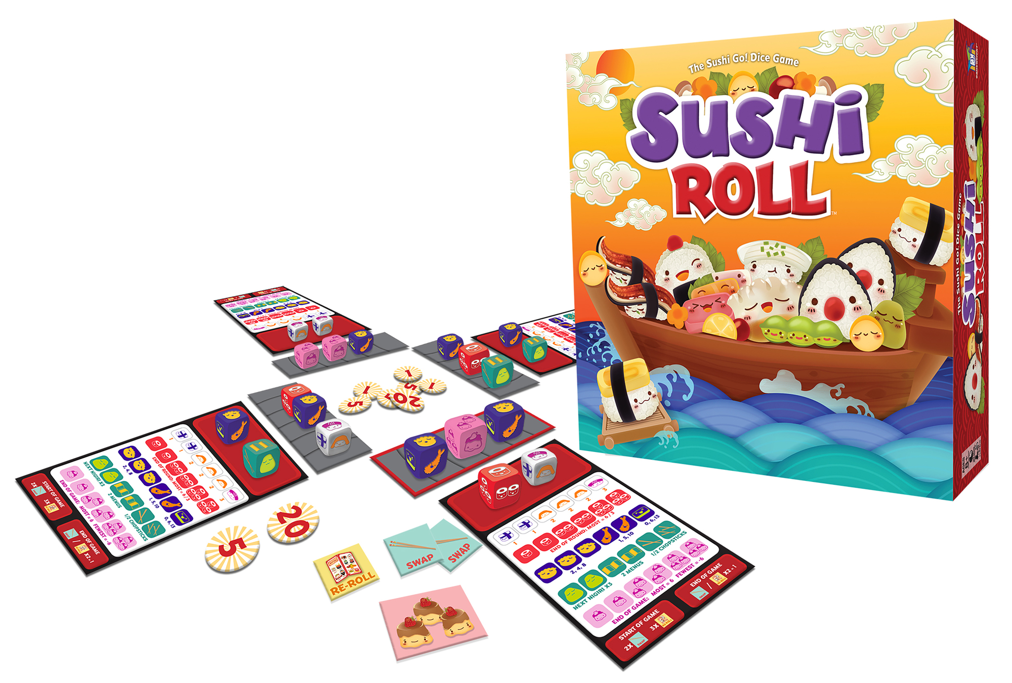 Sushi Roll Cocktail Games 
