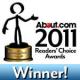 Aboutcom Readers Choice Award  Best Childrens Game of 2010