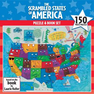 The Scrambled States of AmericaTM Puzzle and Book Set