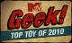 MTV Geek, Top Board Game of 2010